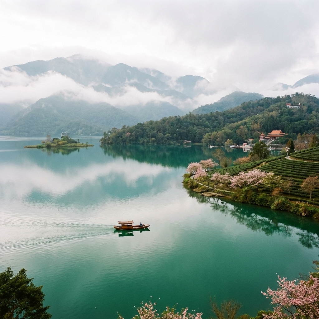 湖光山色